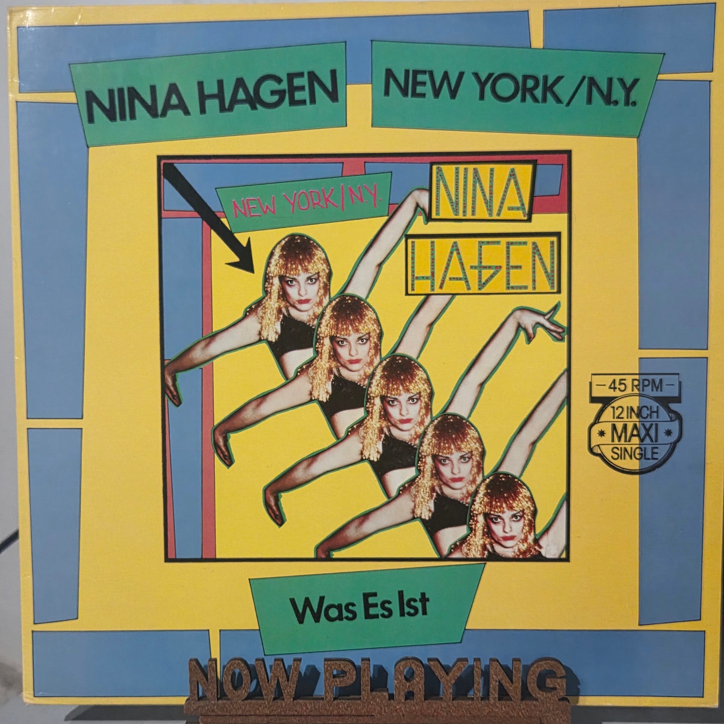 Nina Hagen New York New York MAXI Doble VG+
