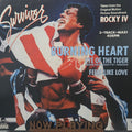 Survivor The Eye of the Tiger / Burning Heart MAXI VG+
