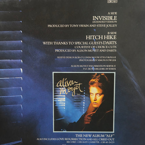 Alison Moyet Invisible MAXI VG+