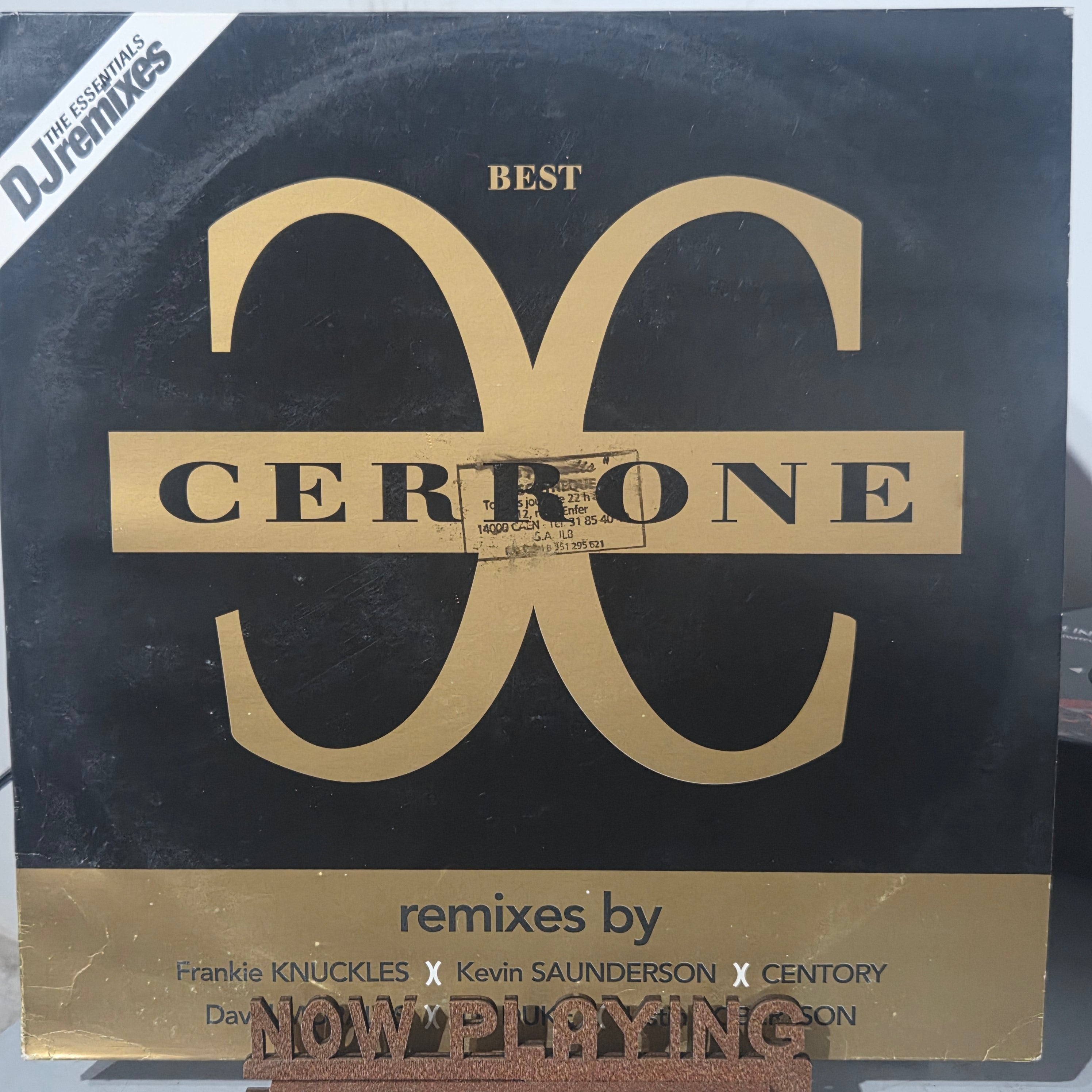 Cerrone Hits Remixes MAXI VG+ incluye Supernature