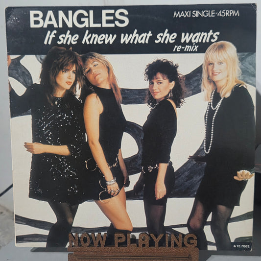 Bangles If She Knew What She Wants MAXI VG+
