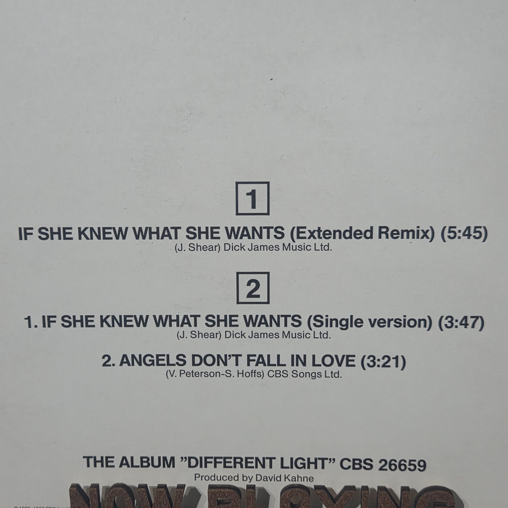 Bangles If She Knew What She Wants MAXI VG+