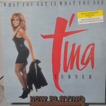 Tina Turner What You Get Is What you See MAXI doble VG+