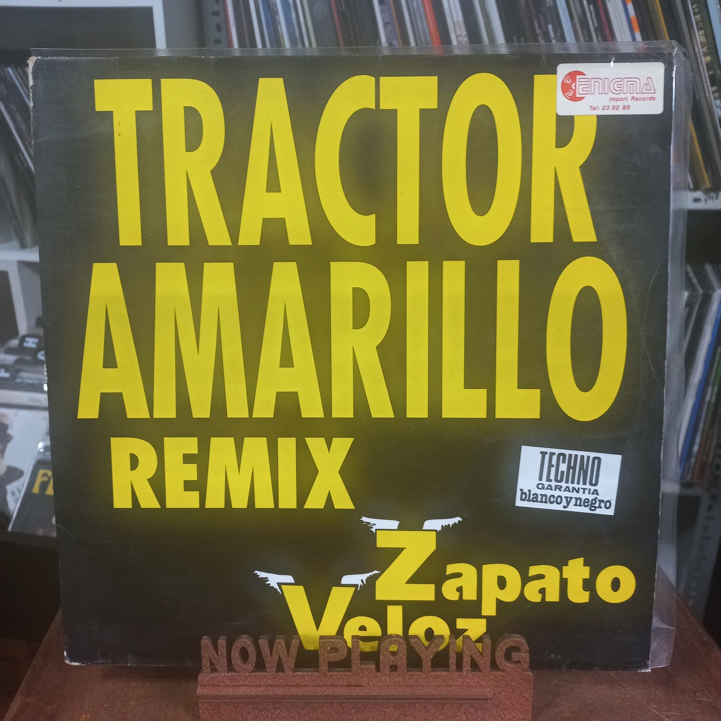 Zapato Veloz Tractor Amarillo MAXI VG+