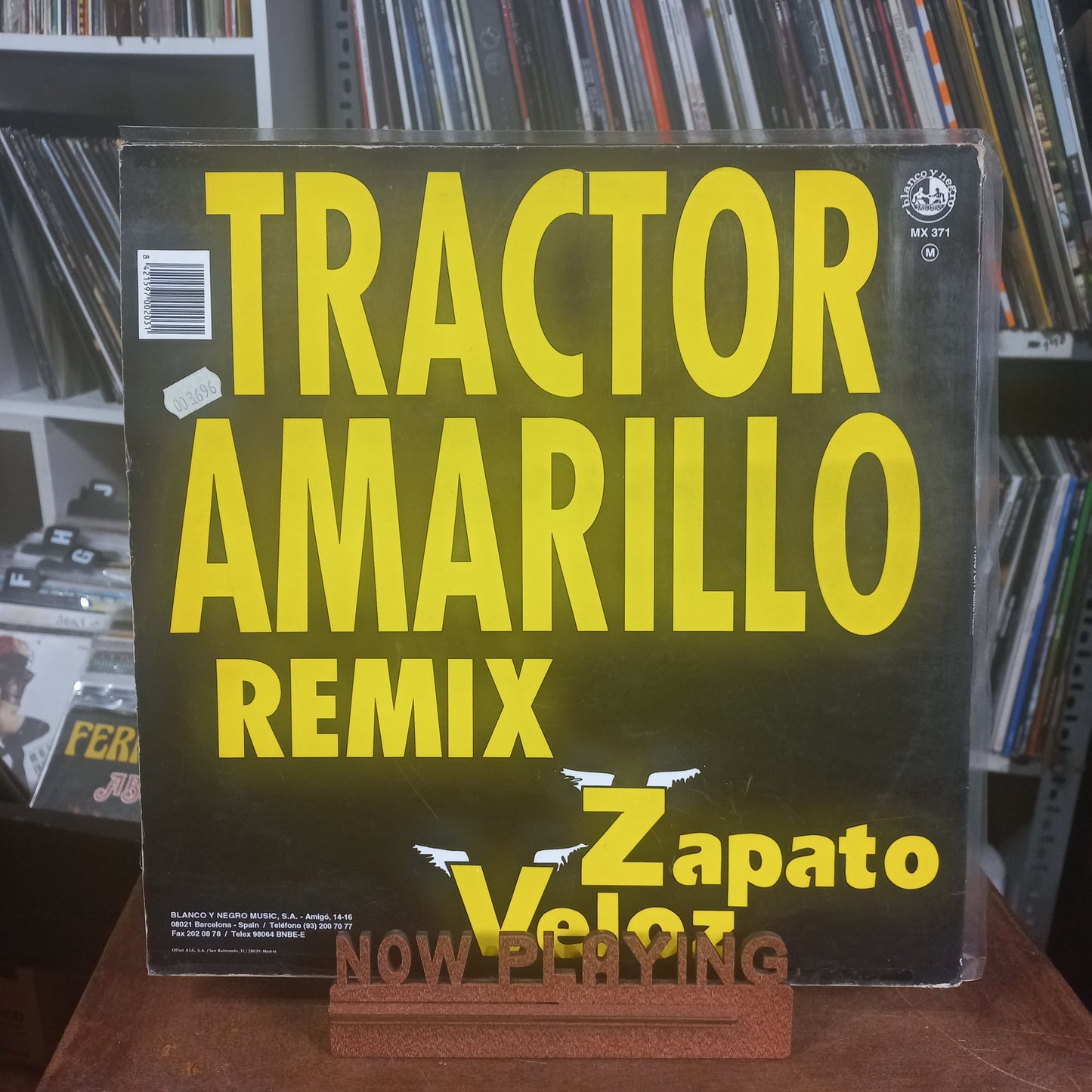 Zapato Veloz Tractor Amarillo MAXI VG+