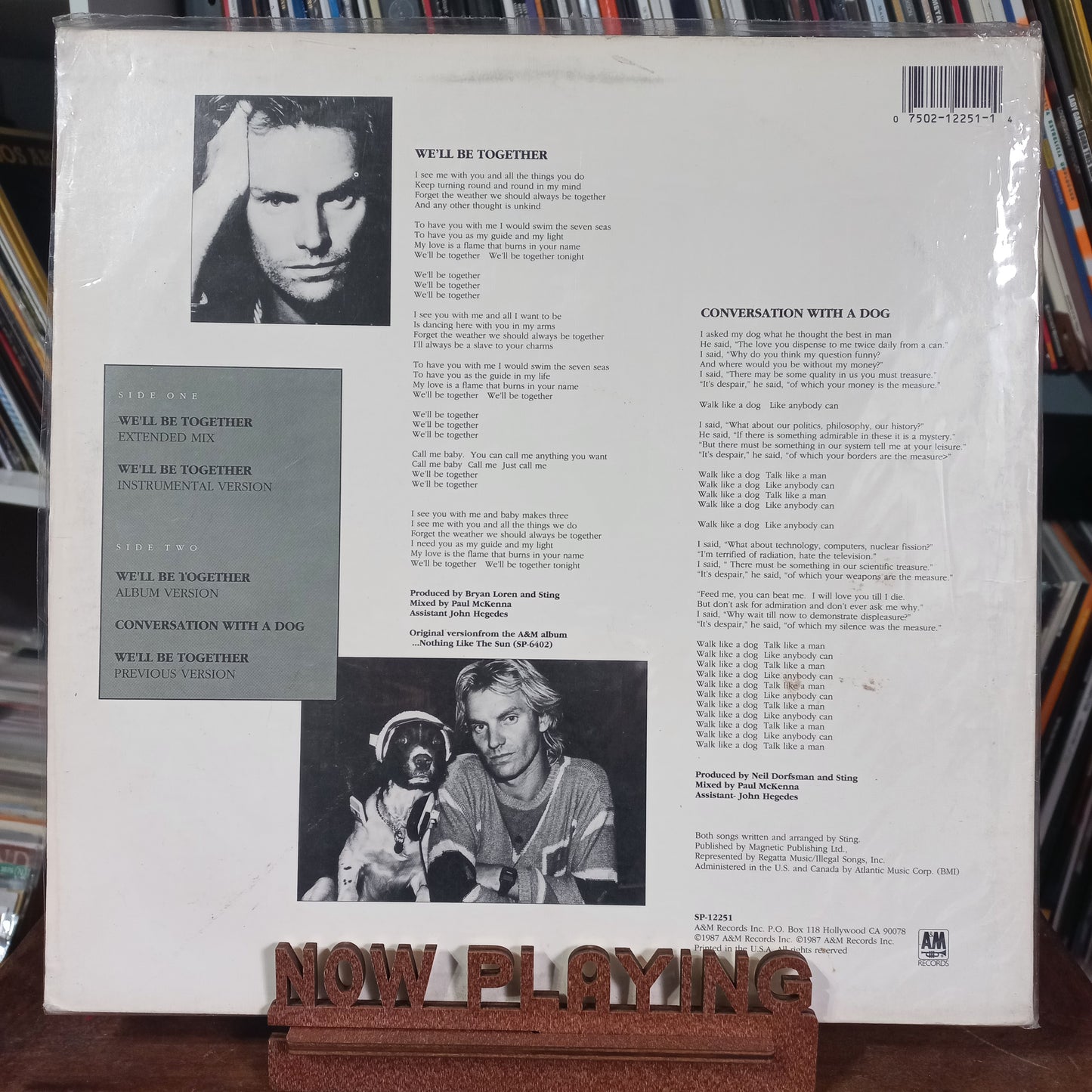 Sting We ll Be Together MAXI VG+