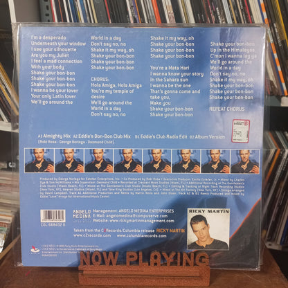 Ricky Martin Shake Your Bon Bon MAXI VG+