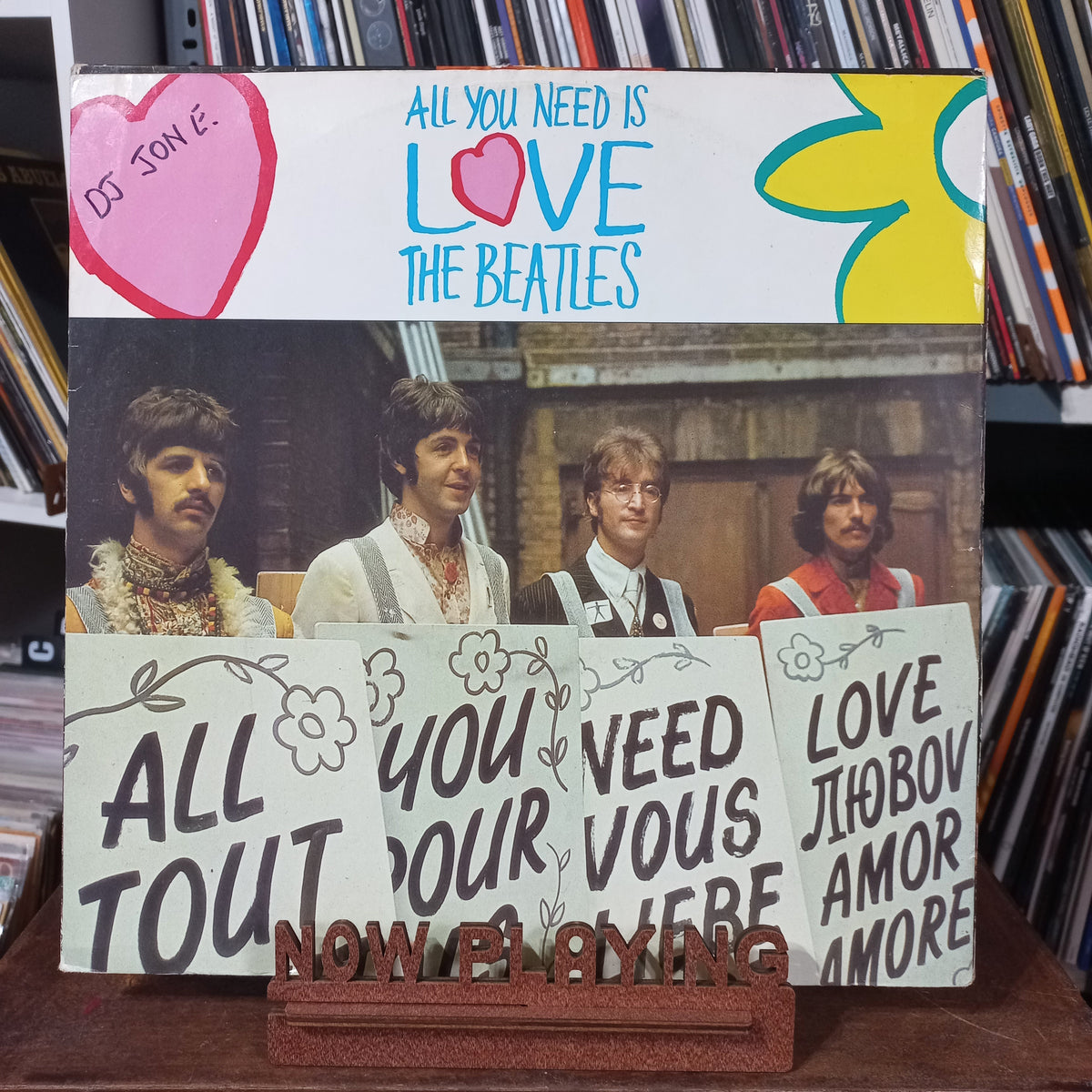 The Beatles All You Need Is Love MAXI VG+