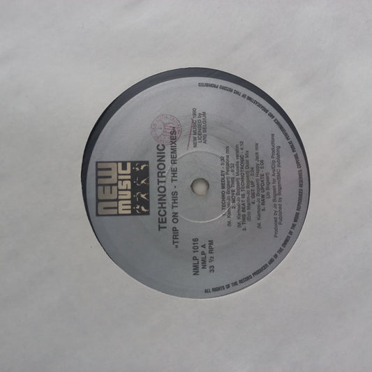 Technotronic The Remixes Maxi 12" VG+