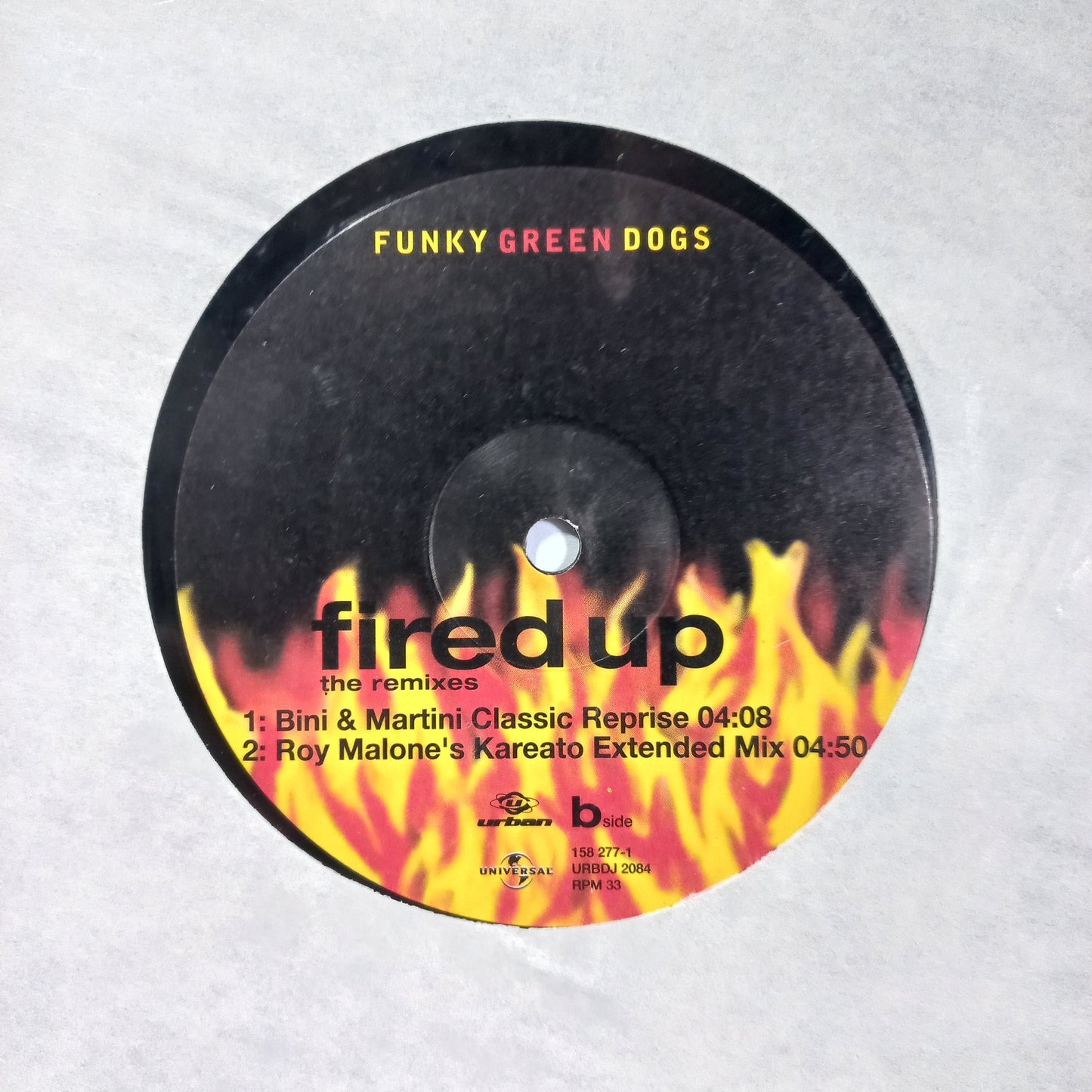 Funky Green Dogs Fired Up MAXI Doble VG+
