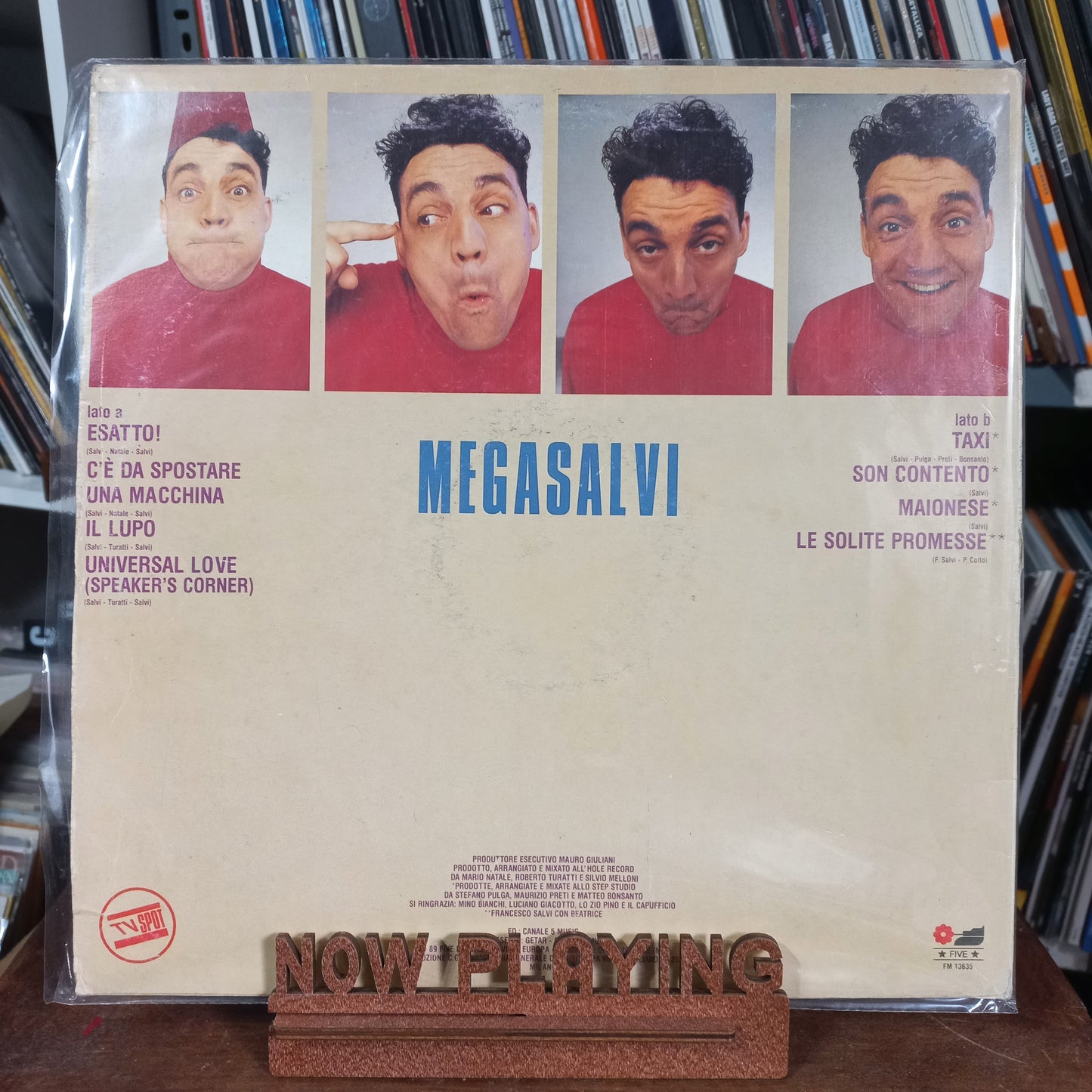 Francesco Salvi Megasalvi LP De Epoca VG+ A NM