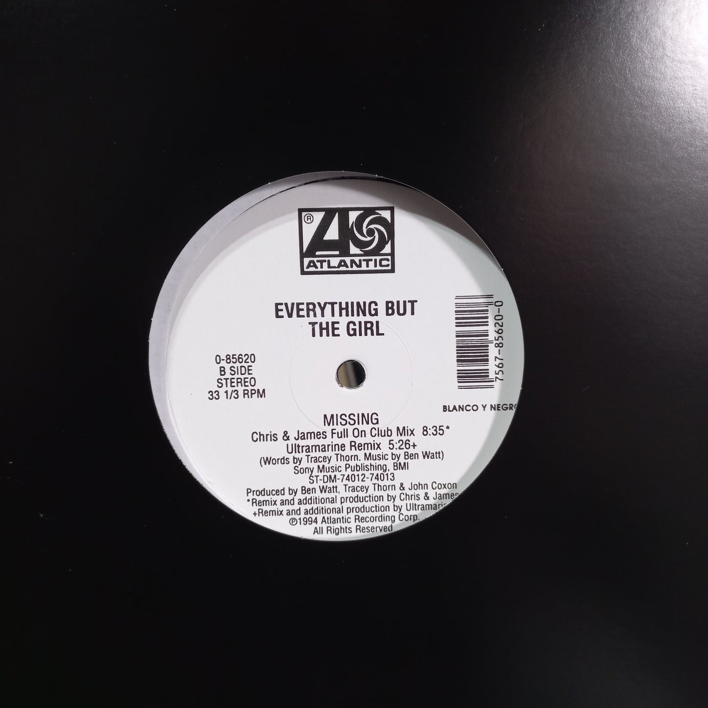 Everything But the Girl Missing Remixes MAXI MINT