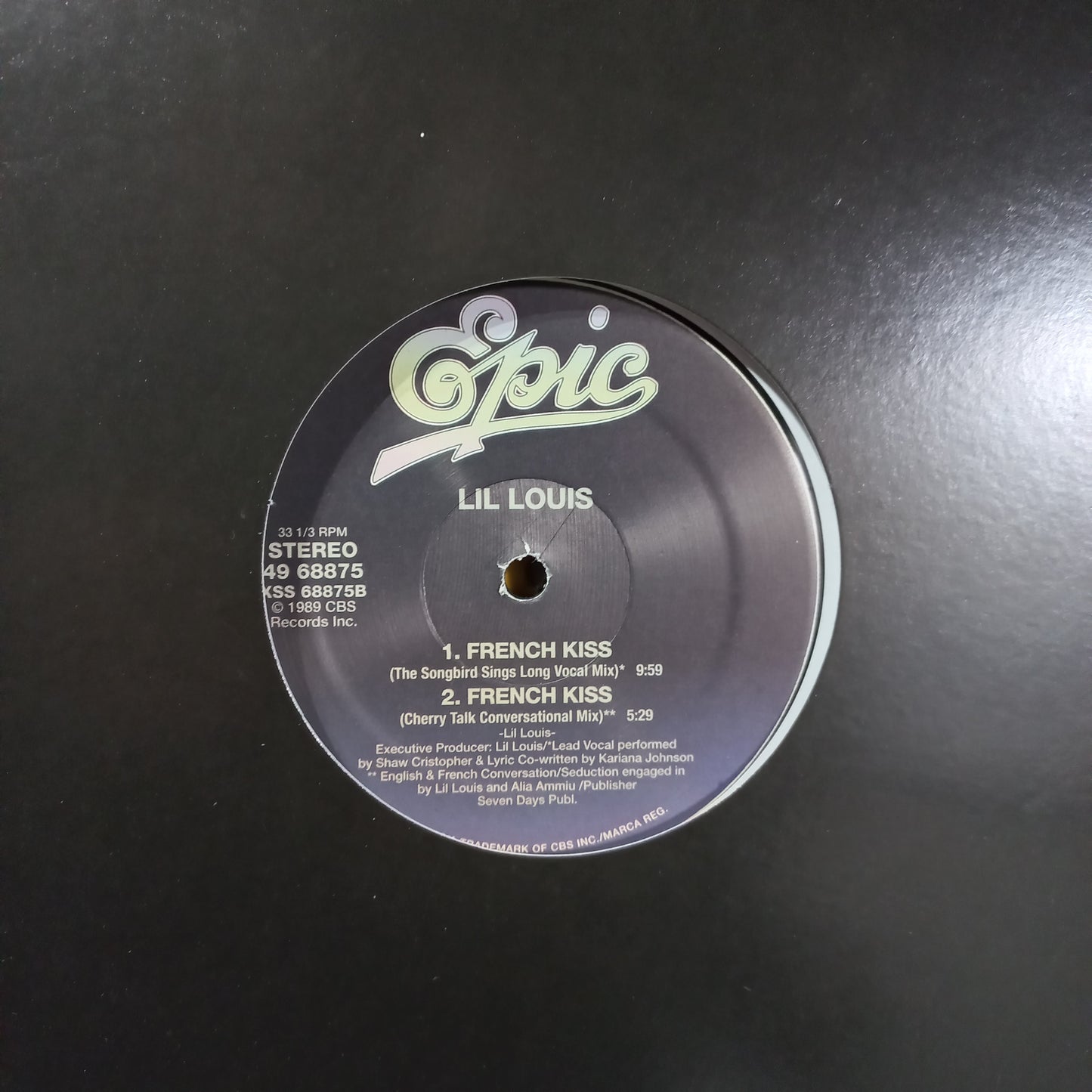 Lil Louis French Kiss Remixes MAXI MINT
