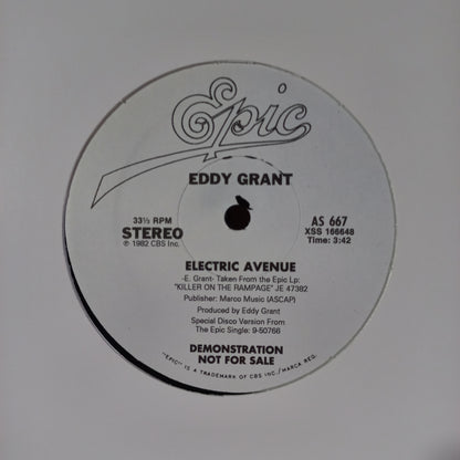 Eddy Grant Walking on Sunshine / Electric Avenue MAXI MINT