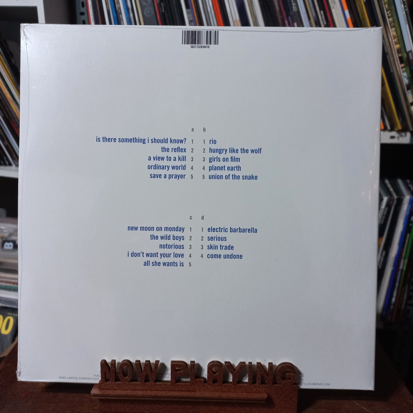 Duran Duran Greatest Hits LP Nuevo