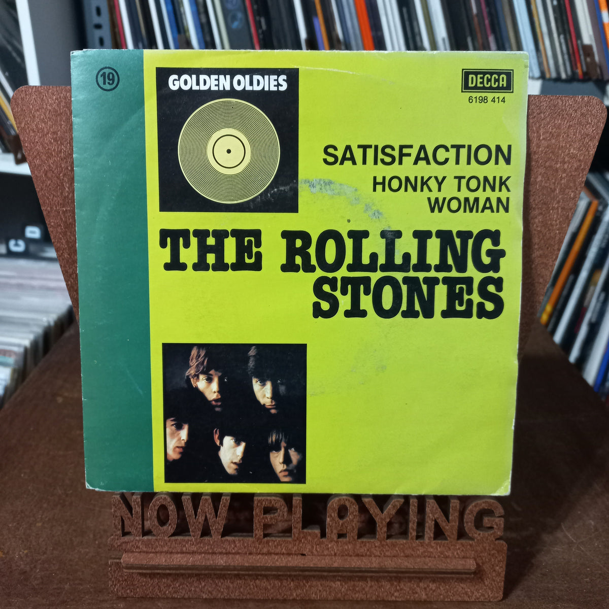 The Rolling Stones Satisfaction (7'') Simple VG+