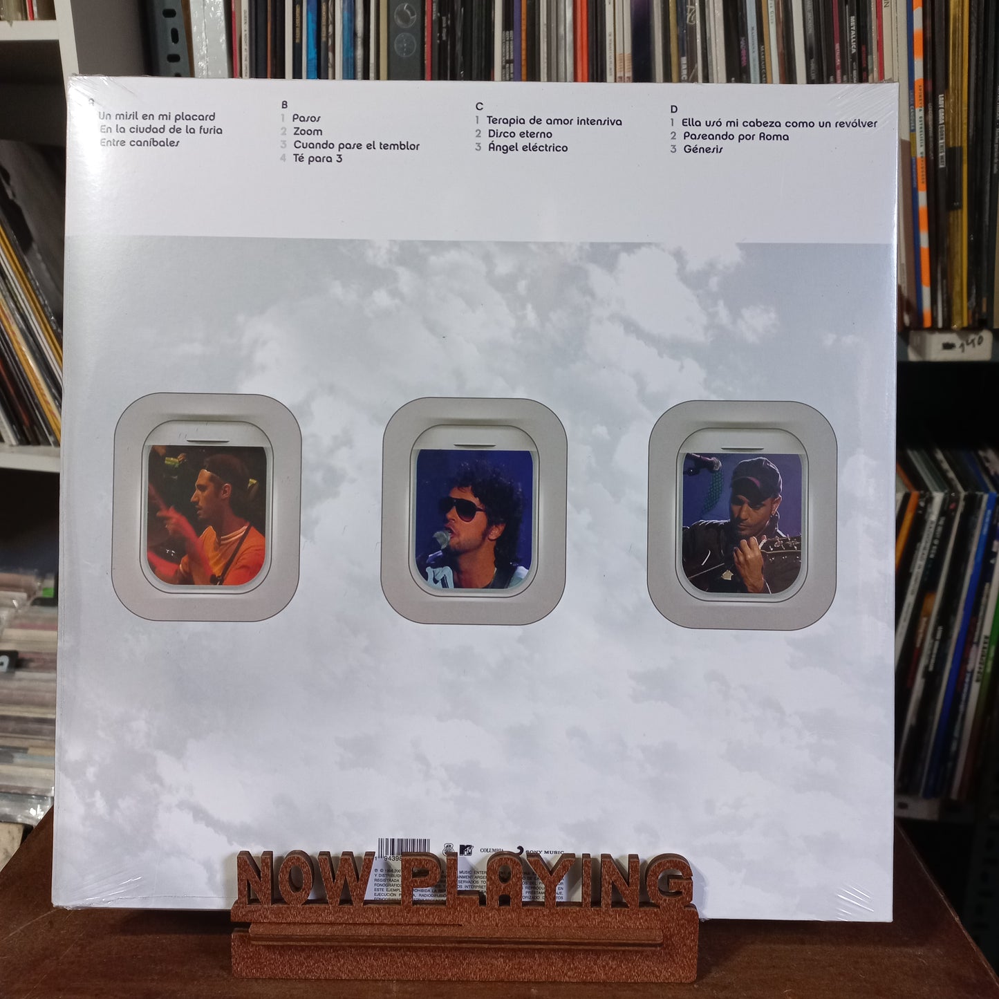 Soda Stereo Unplugged Lp Nuevo