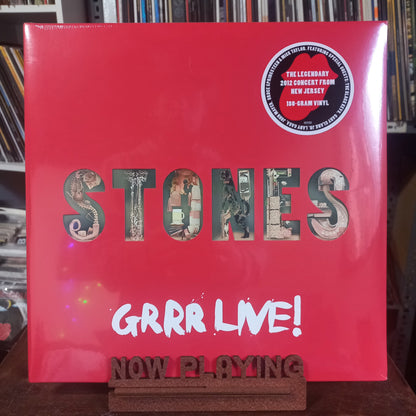 The Rolling Stones Grrr Live Lp Nuevo