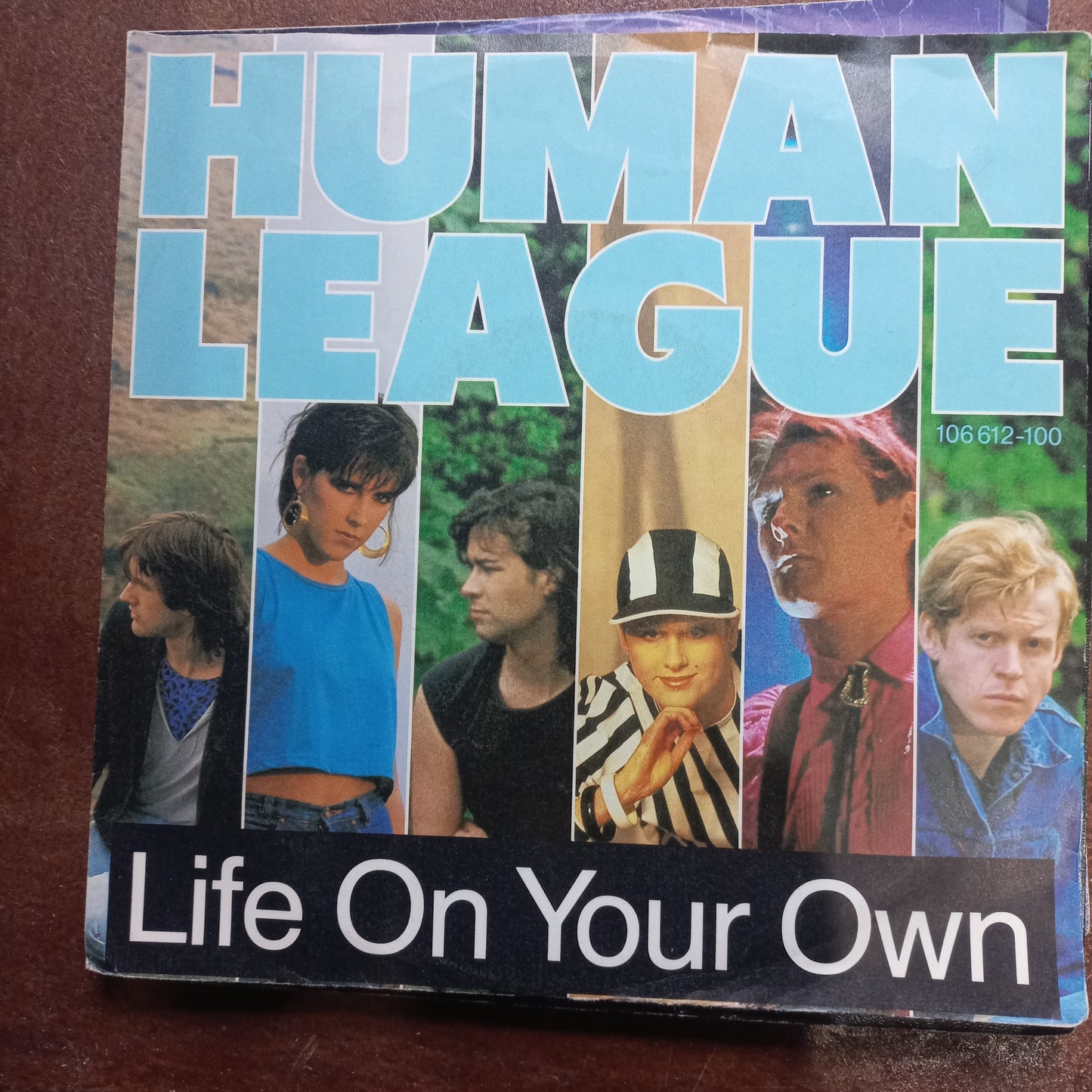 Human League Live On Your Own (7'') Simple VG+