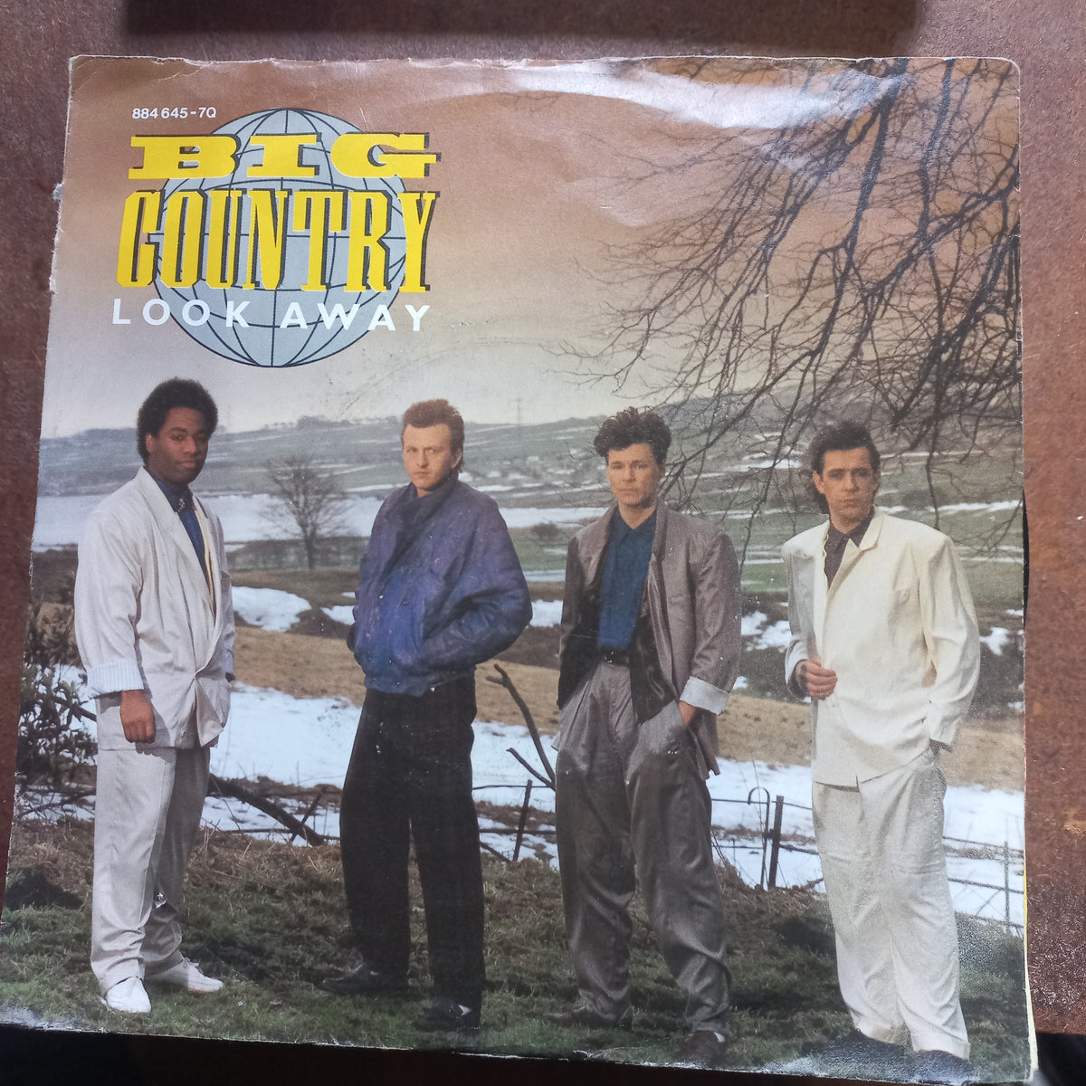 Big Country Look Away (7'') Simple VG+