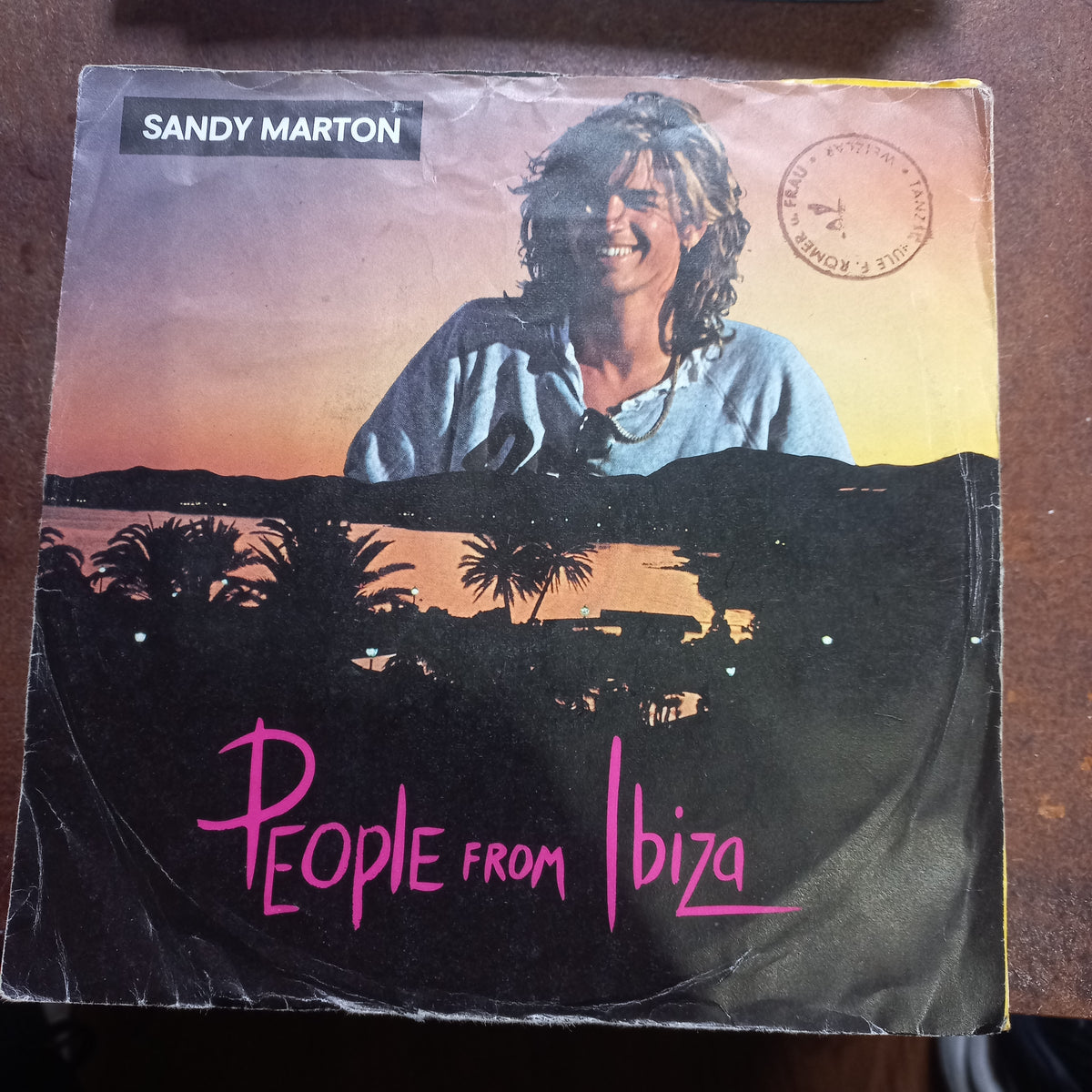 Sandy Marton People from Ibiza (7'') Simple VG+
