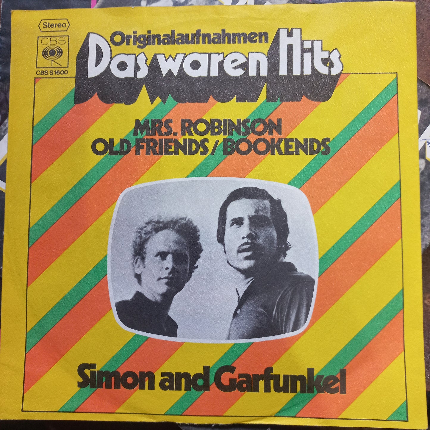 Simon And Garfunkel Mrs. Robinson (7'') Simple VG+