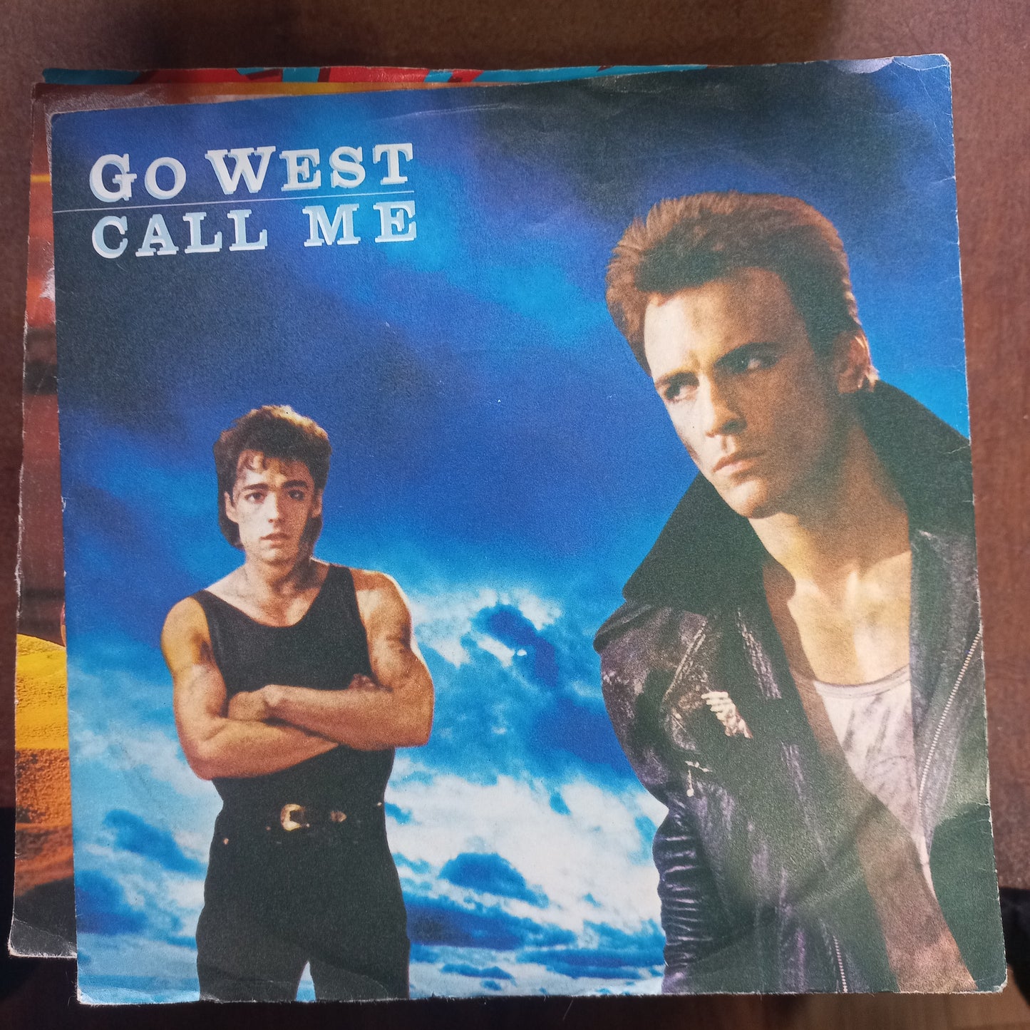 Go West Call Me (7'') Simple VG+
