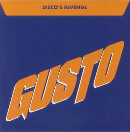 Gusto Disco Revenge Maxi Nuevo de Fabrica Reedicion 2025