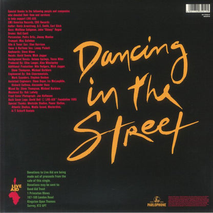 DAVID BOWIE MICK JAGGER DANCING IN THE STREET MAXI 12" MINT