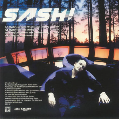 Sash Mysterious Times Its My Life Maxi Nuevo de Fabrica Reedicion 2025