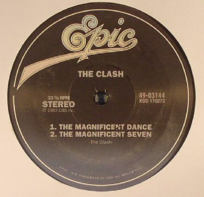 THE CLASH ROCK THE CASBAH MAXI 12" MINT