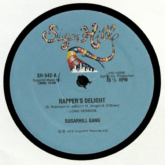 SUGARHILL GANG RAPPERS DELIGHT MAXI 12" MINT