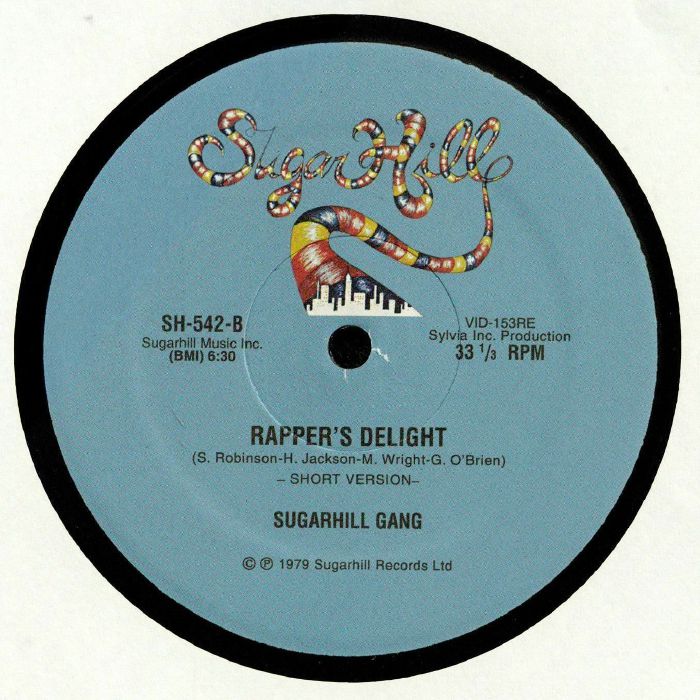 SUGARHILL GANG RAPPERS DELIGHT MAXI 12" MINT