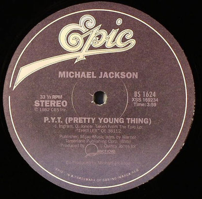 MICHAEL JACKSON BEAT IT MAXI 12" MINT