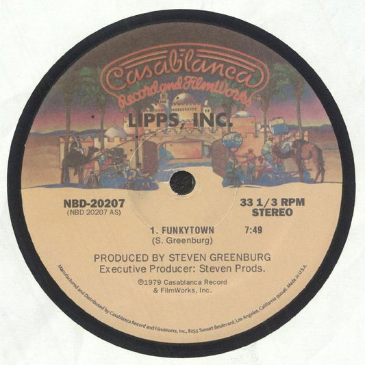 LIPPS INC FUNKYTOWN / IRENE CARA FLASHDANCE MAXI 12" MINT