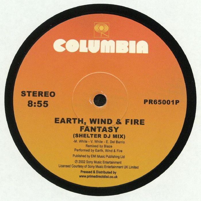 EARTH WIND AND FIRE FANTASY MAXI 12" MINT