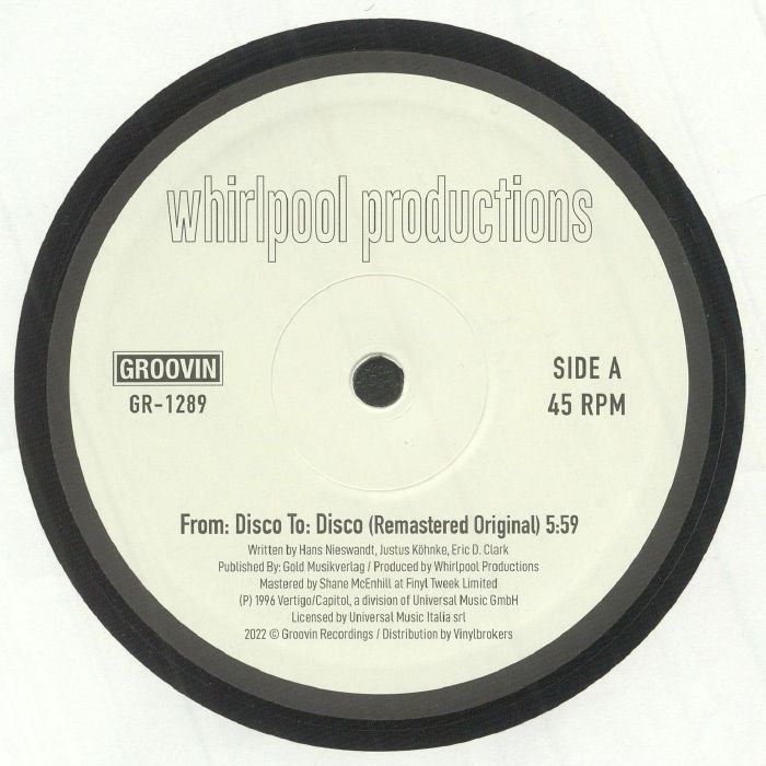 Whirpool Productions From Disco to Disco Maxi Nuevo de Fabrica Reedicion 2025