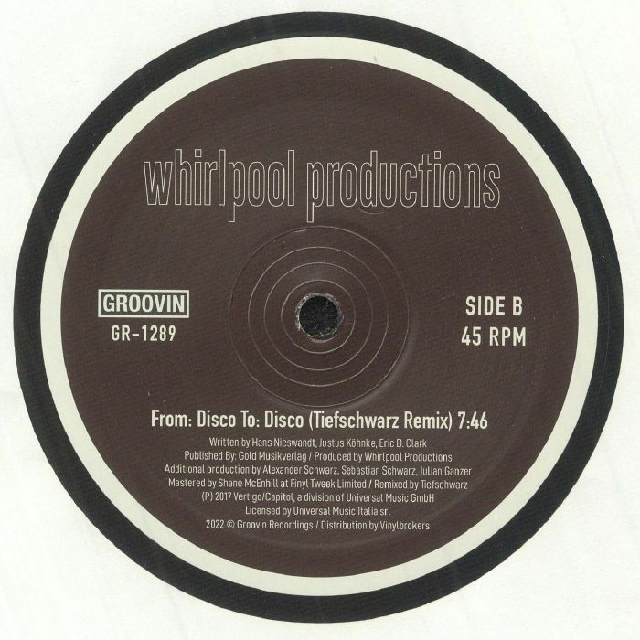 Whirpool Productions From Disco to Disco Maxi Nuevo de Fabrica Reedicion 2025