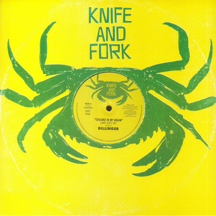 DILLINGER COCAINE IN MY BRAIN MAXI 12" MINT