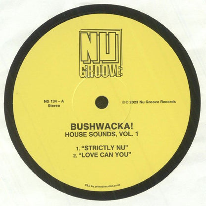 Bushwacka House Sounds Vol 1 Maxi Nuevo de Fabrica Reedicion 2025