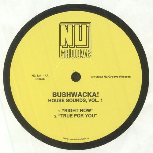 Bushwacka House Sounds Vol 1 Maxi Nuevo de Fabrica Reedicion 2025