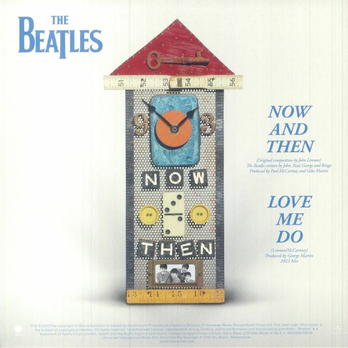 The Beatles Now and Then Maxi Nuevo de Fabrica Reedicion 2025