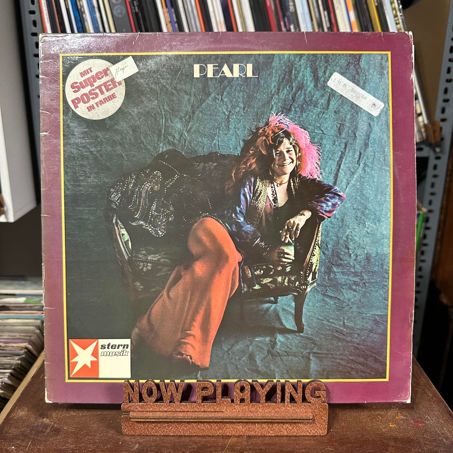 Janis Joplin Pearl LP De Epoca VG+ A NM