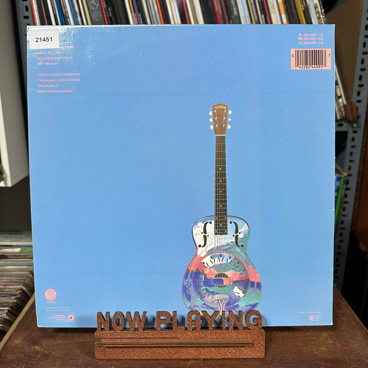 Dire Straits Brothers IN Arms LP De Epoca VG+ A NM