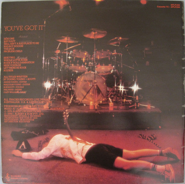 Ac/Dc If You Want Blood LP Near Mint
