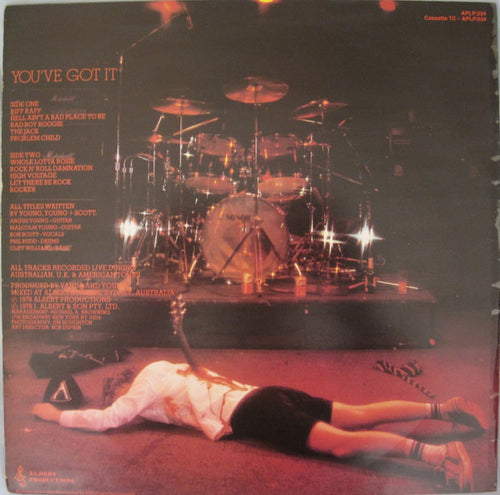 Ac/Dc If You Want Blood LP Near Mint