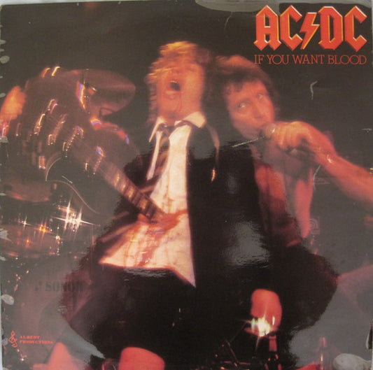 Ac/Dc If You Want Blood LP Near Mint