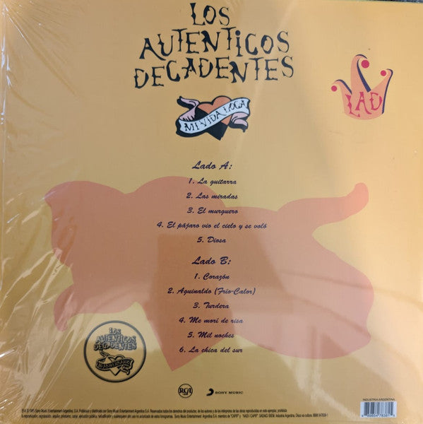 Los Autenticos Decadentes Mi Vida Loca LP Mint Cerrado