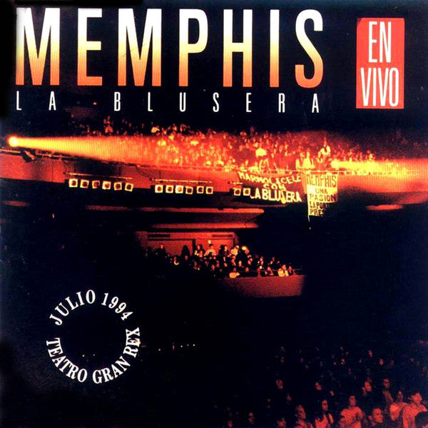 Memphis La Blusera En Vivo Lp Nuevo