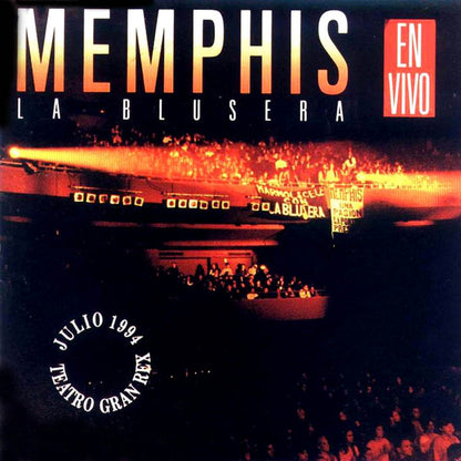 Memphis La Blusera En Vivo Lp Nuevo